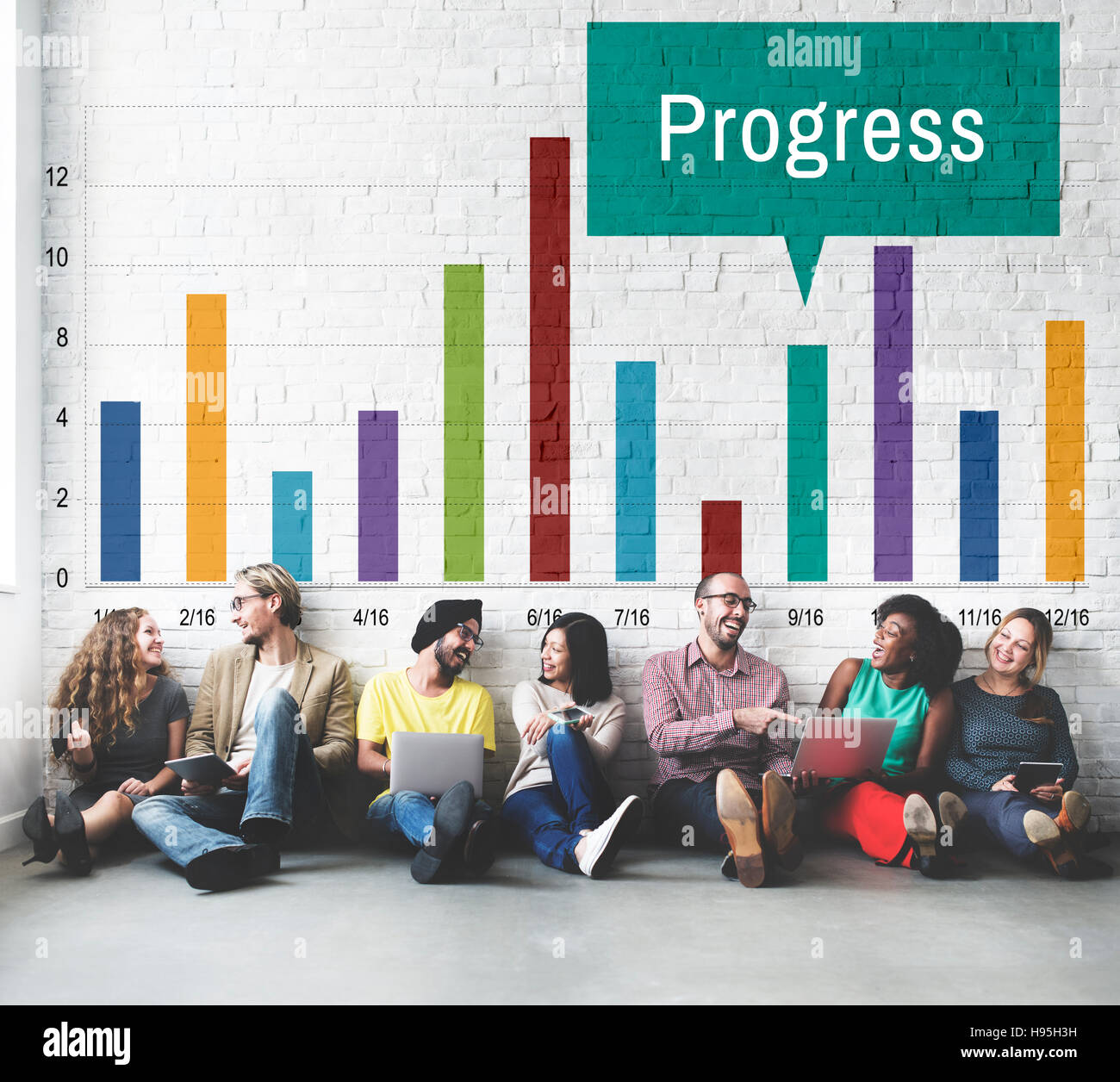 Progress Change Growth Development Improvement Concept Stock Photo - Alamy
