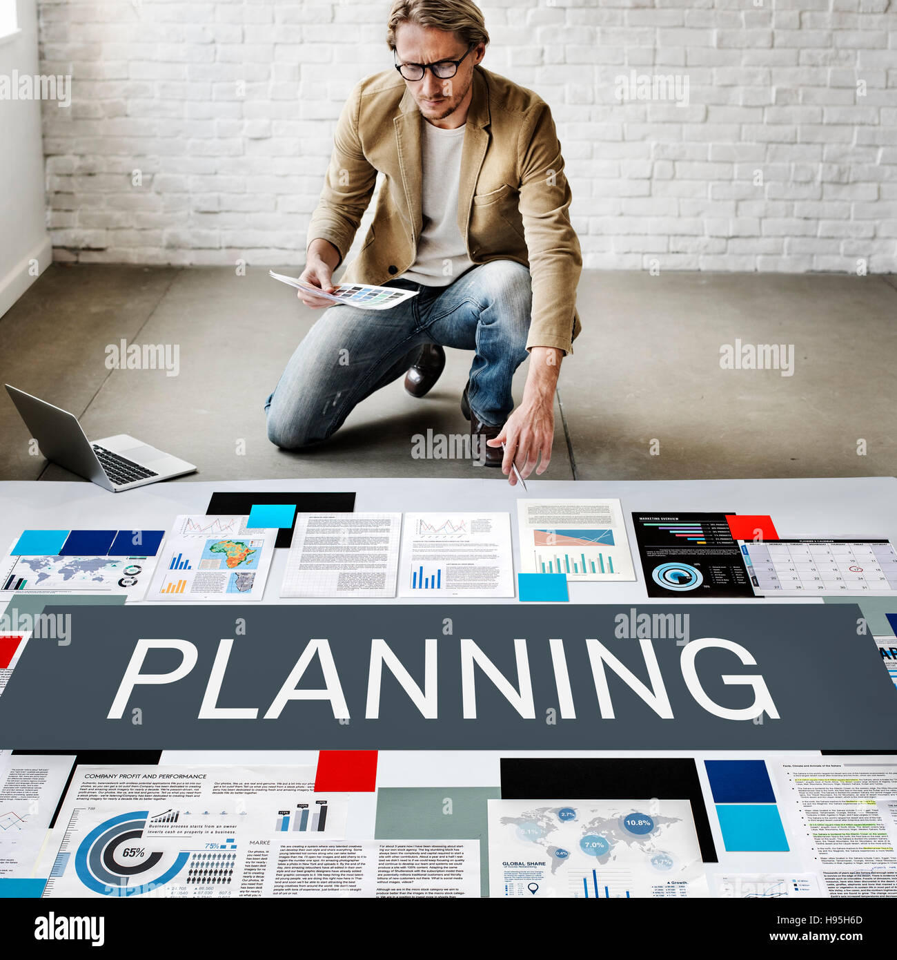 Planning Plan Guidance Mission Objective Concept Stock Photo Alamy