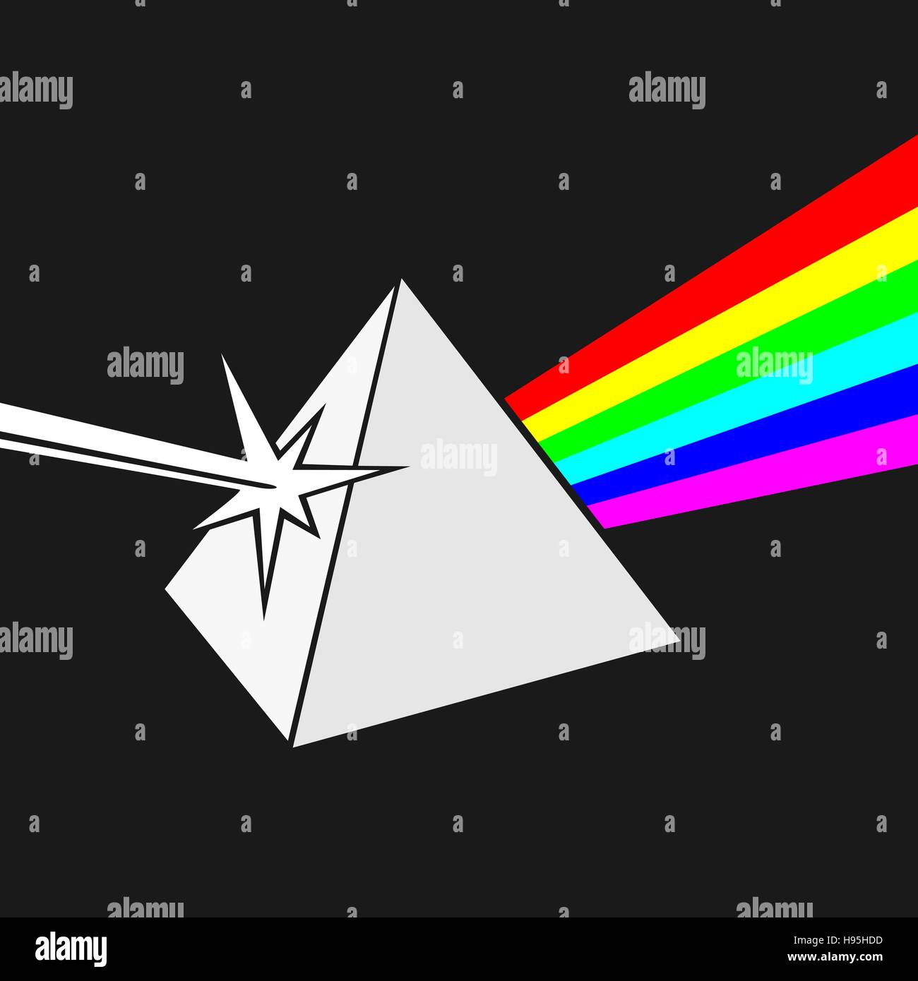 Prism Spectrum Light High Resolution Stock Photography and Images Alamy