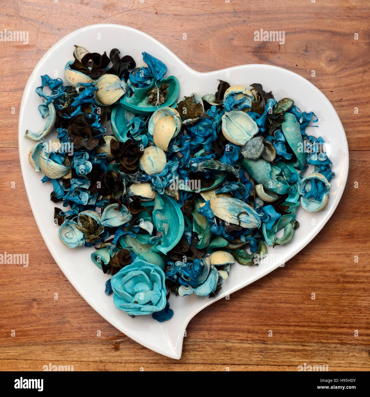 Blue potpourri background dried petals and spices Stock Photo Alamy