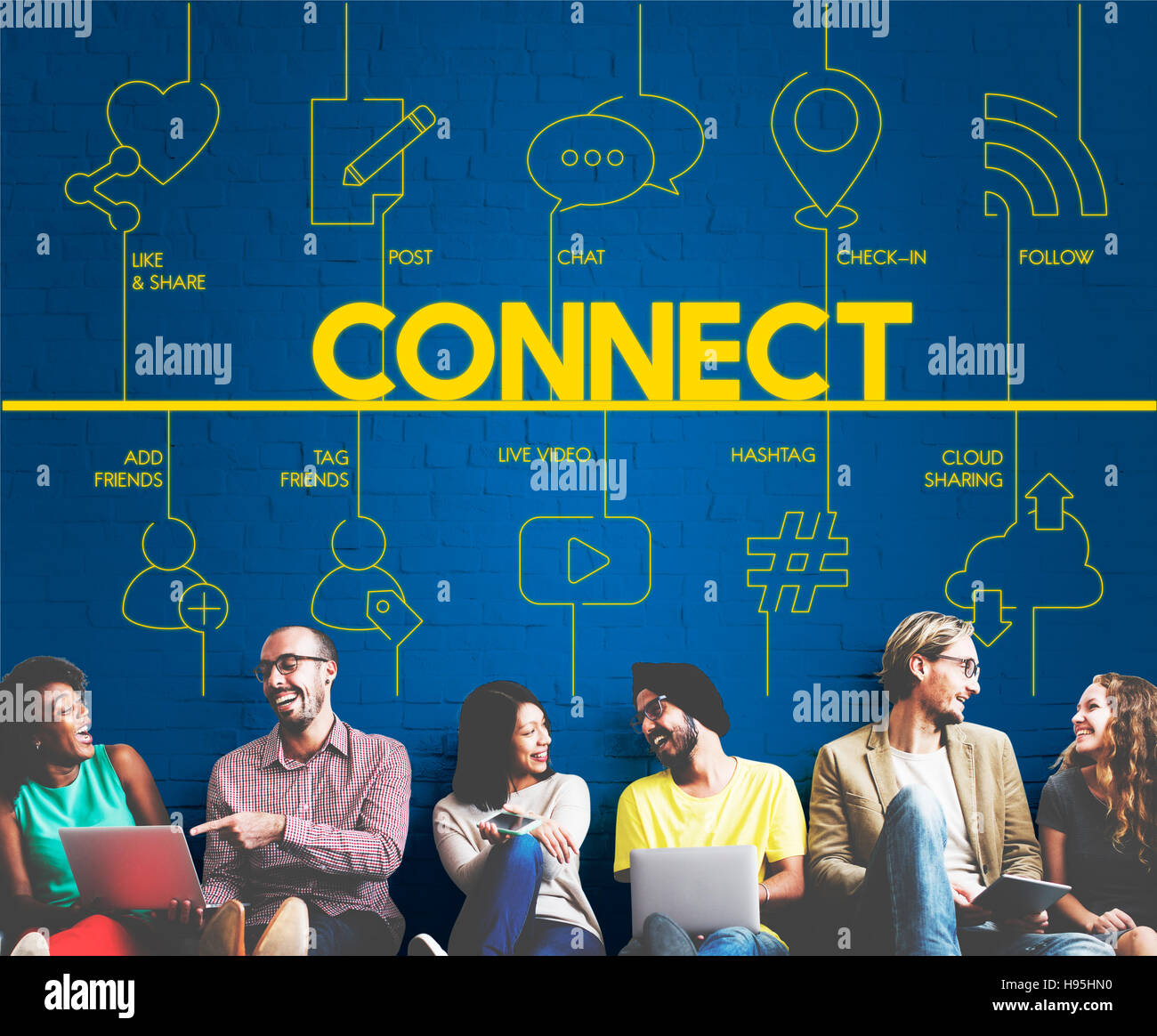 Connect communication hi-res stock photography and images - Alamy