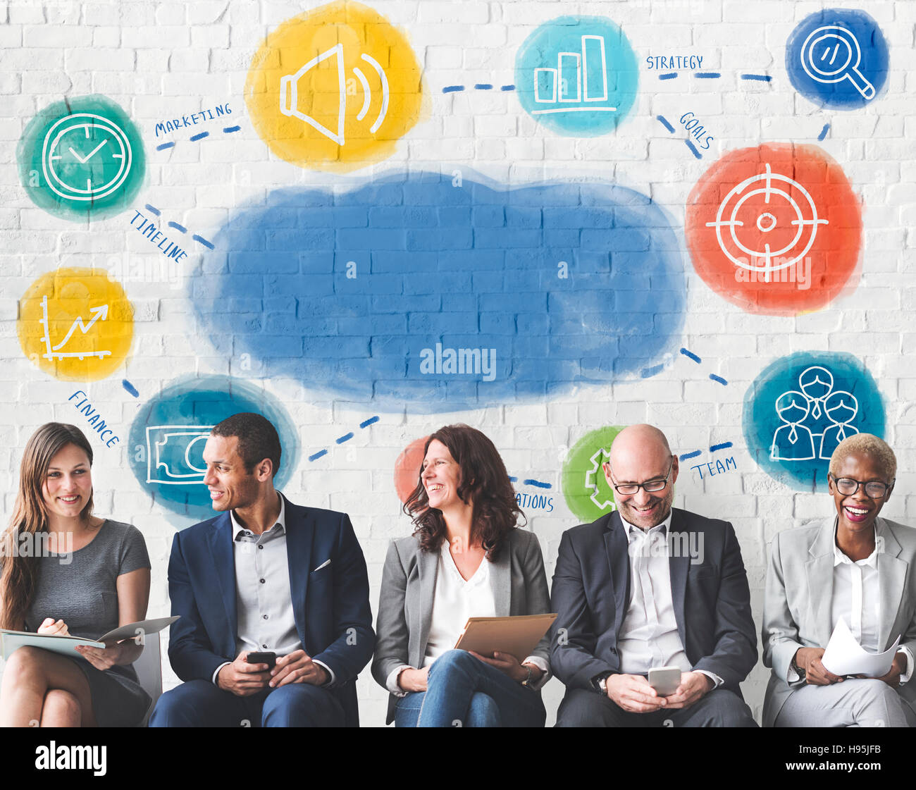 Copy Space Business Strategy Concept Stock Photo - Alamy