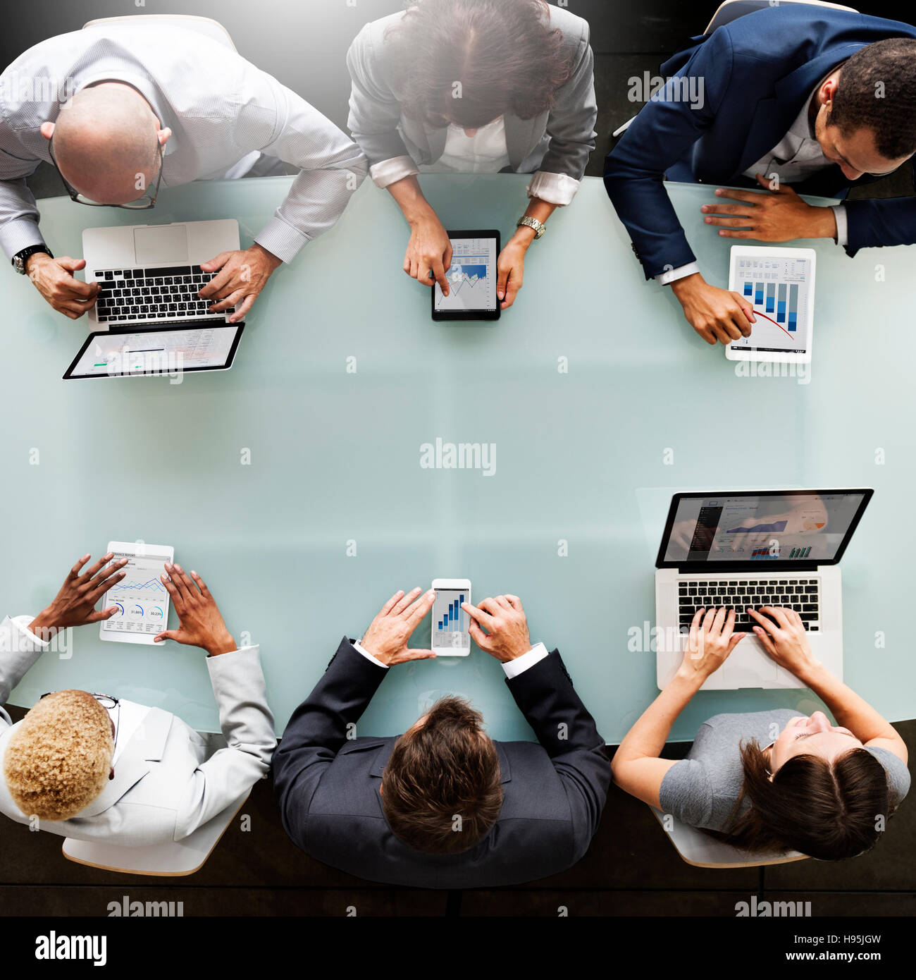 Business People Meeting Conference Brainstorming Concept Stock Photo ...