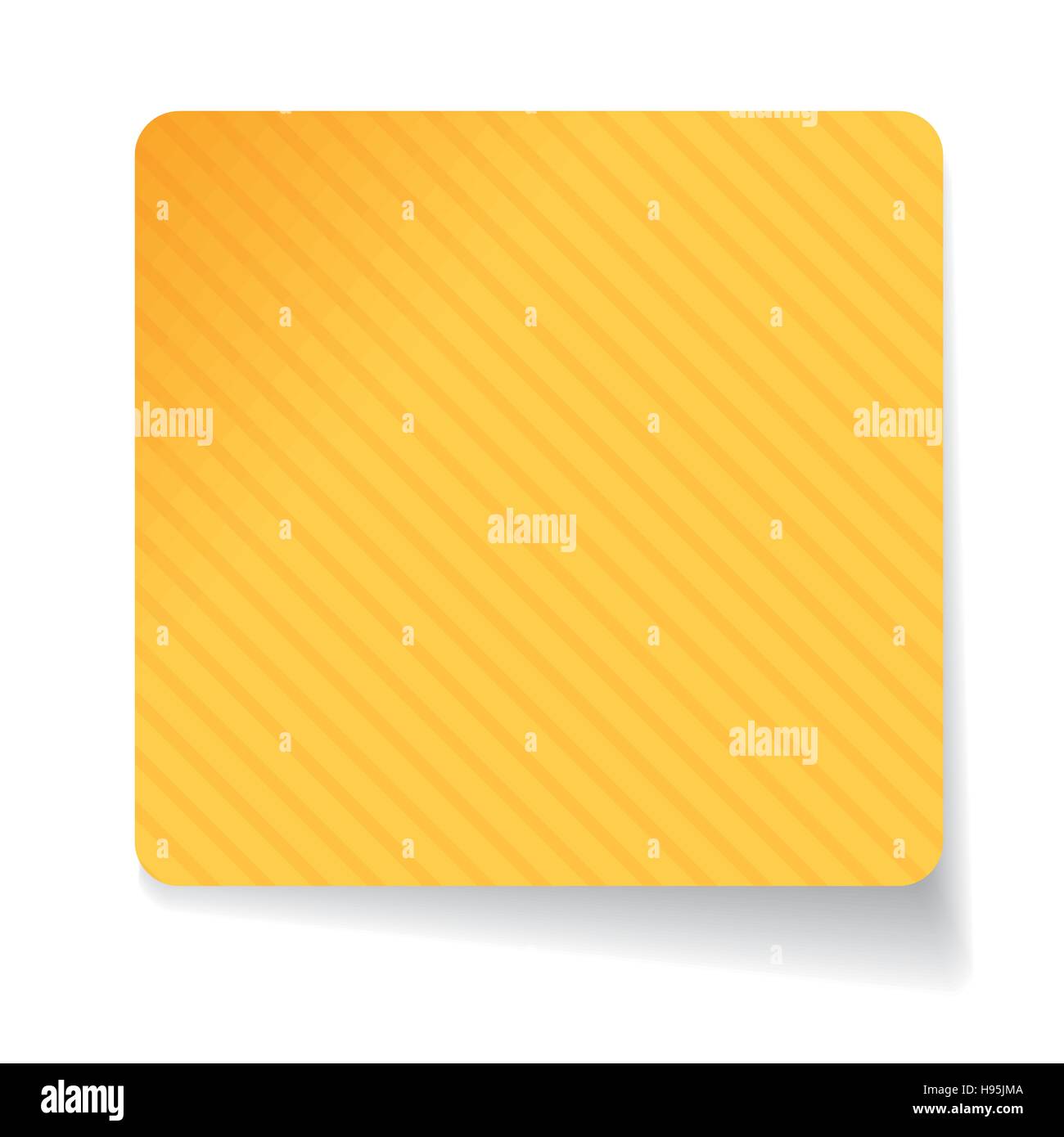 Yellow paper sticker vector Stock Vector Image & Art Alamy