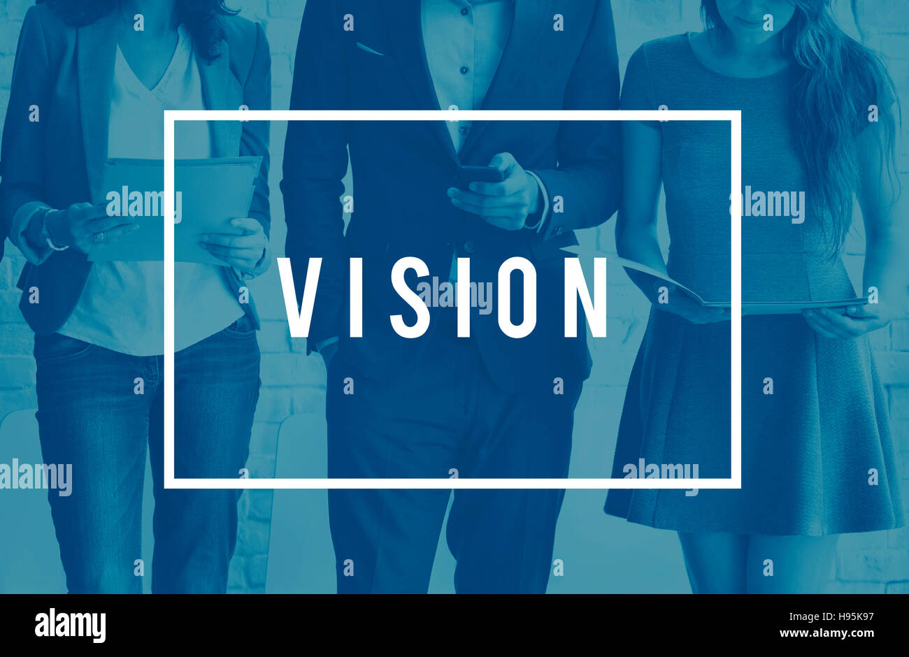 Vision Visionary Imaginary Expection Concept Stock Photo - Alamy
