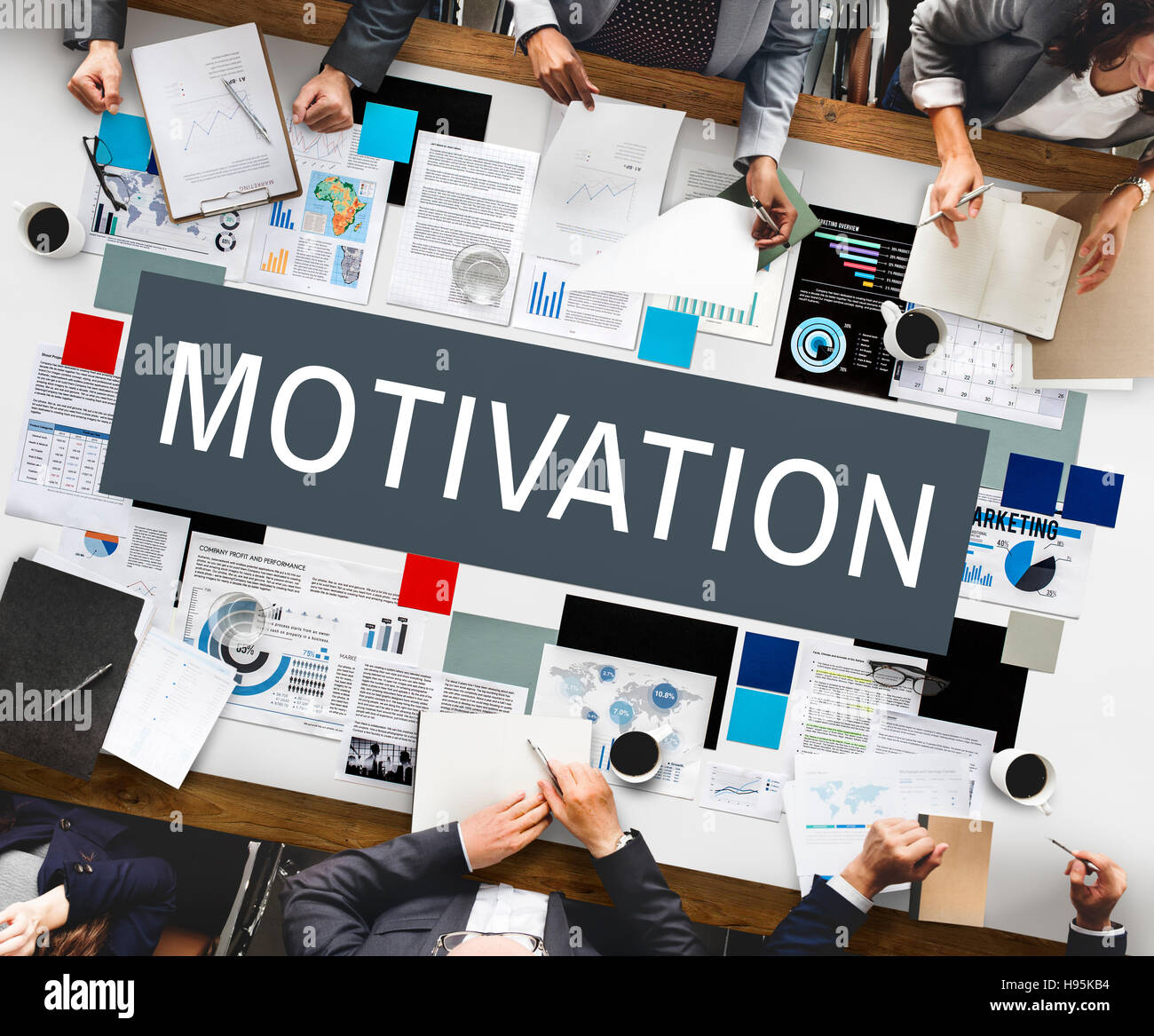 Motivation Aspiration Enthusiasm Incentive Inspire Concept Stock Photo