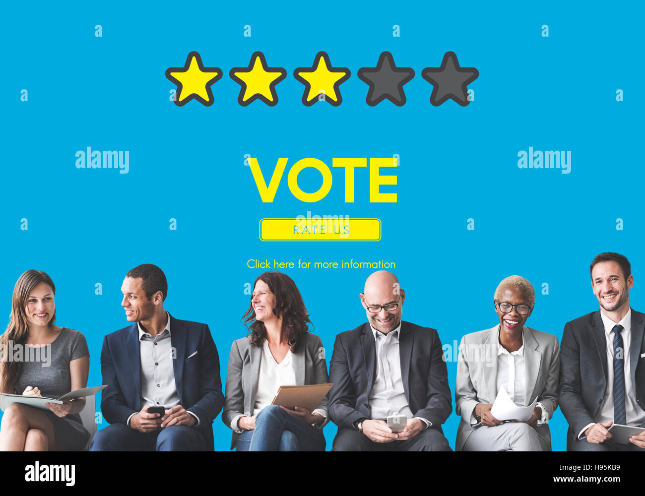 Customre Feedback Comment Vote Review Results Concept Stock Photo - Alamy