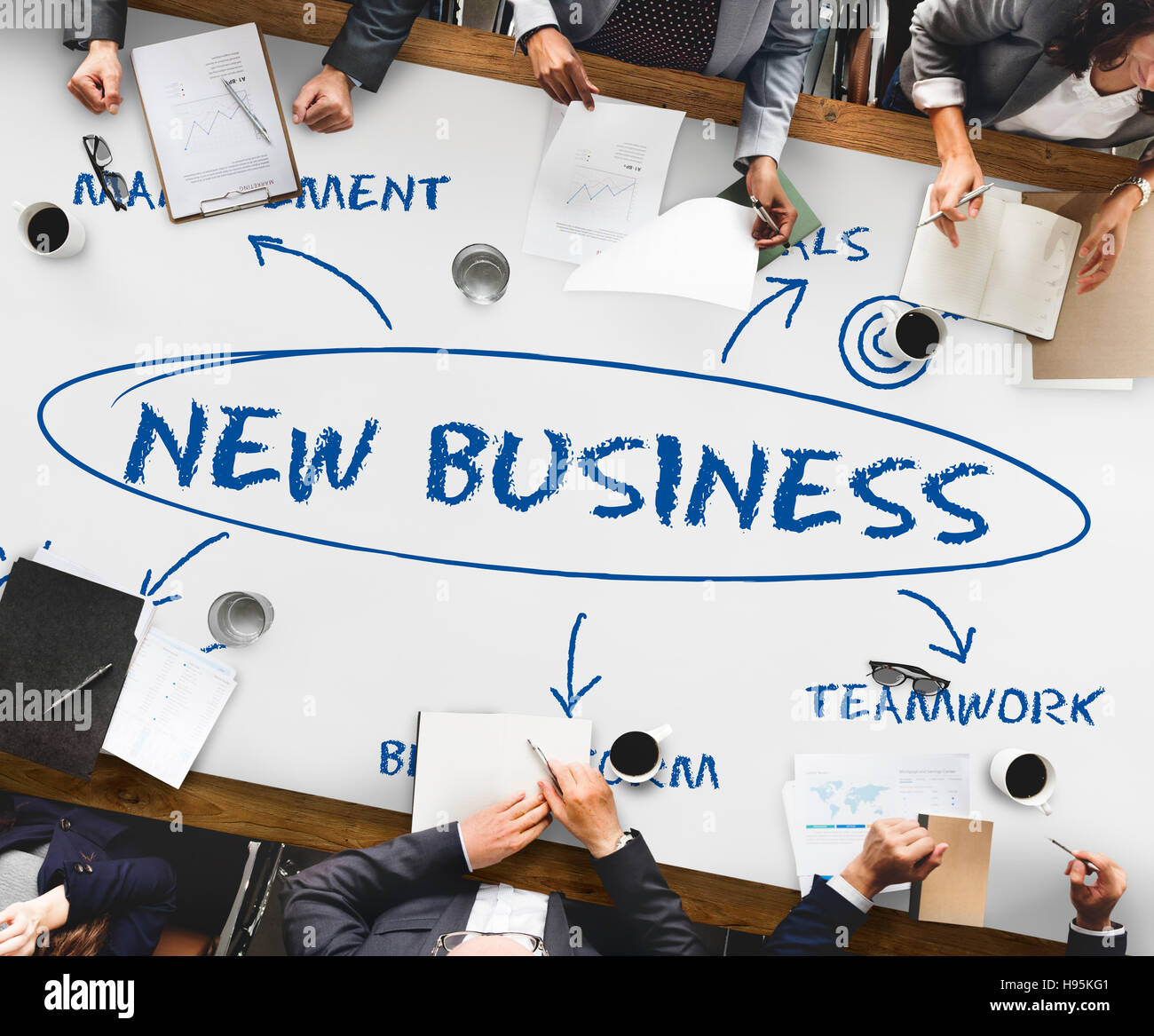 Business Growth Strategy Concept Stock Photo - Alamy