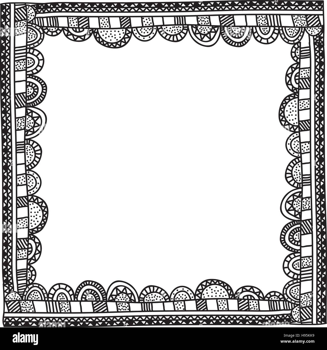 bohemian or boho style ornamental icon image Stock Vector Image & Art ...