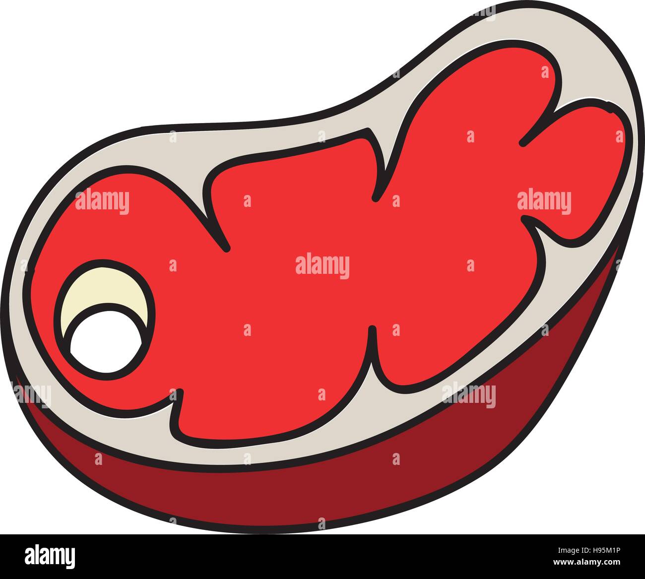 meat steak icon image Stock Vector Image & Art - Alamy