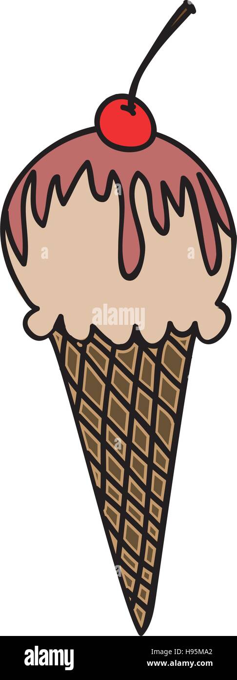 ice cream cone icon image Stock Vector Image & Art - Alamy