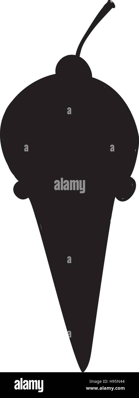 ice cream cone icon image Stock Vector Image & Art - Alamy
