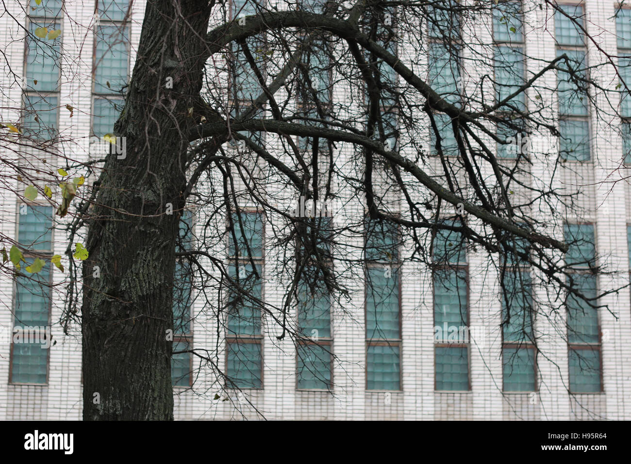 Retro Building Windows Retro brick building window Stock Photo - Alamy