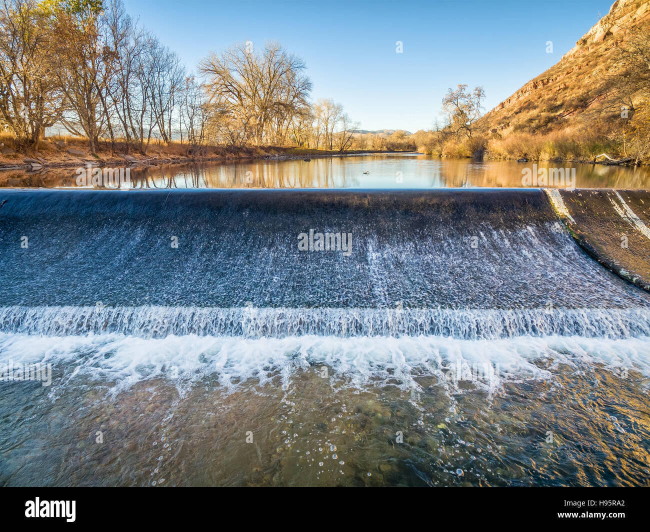 Aerial view river diversion hi res stock photography and images Alamy