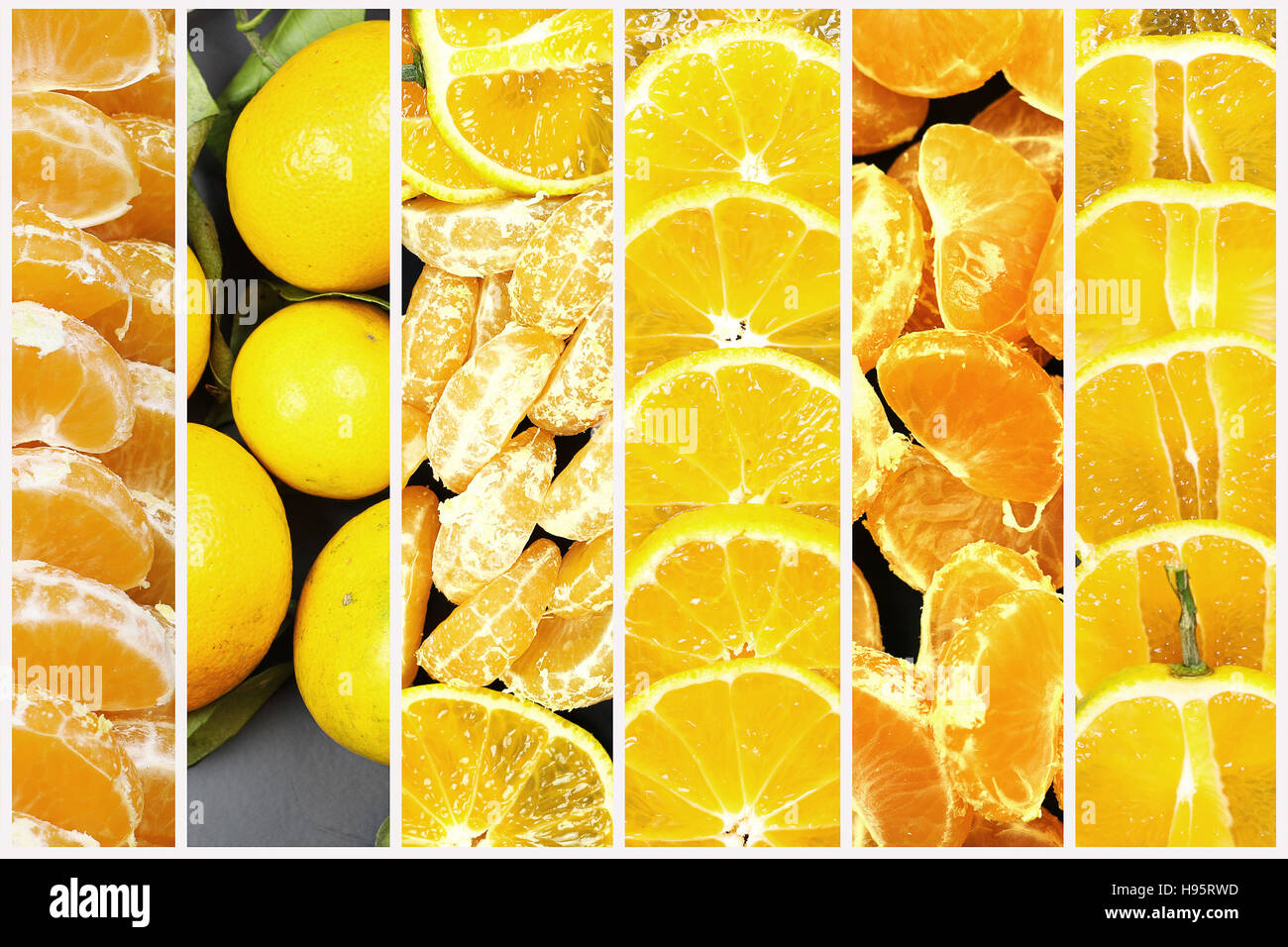 mandarin fruit isolate black Stock Photo Alamy