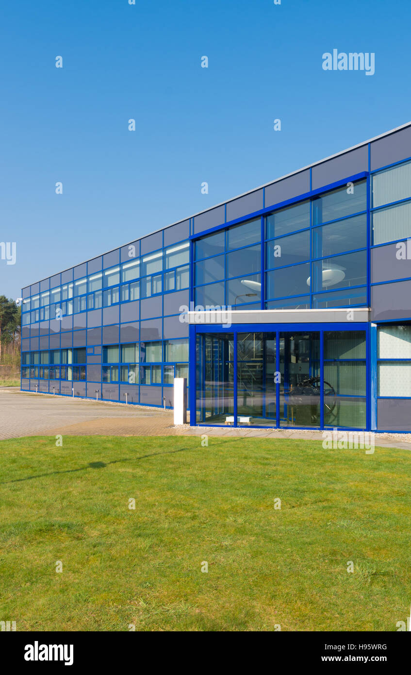 exterior of a modern office building Stock Photo