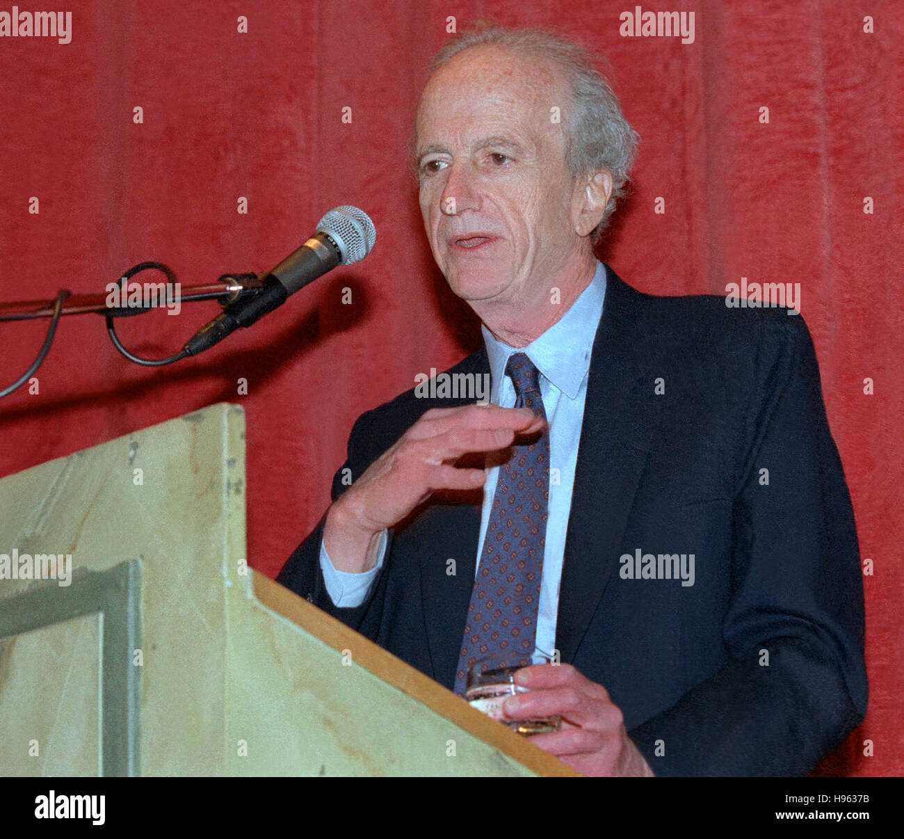 GARY BECKER American economist who received the Nobel Prize in economics in 1992 Stock Photo
