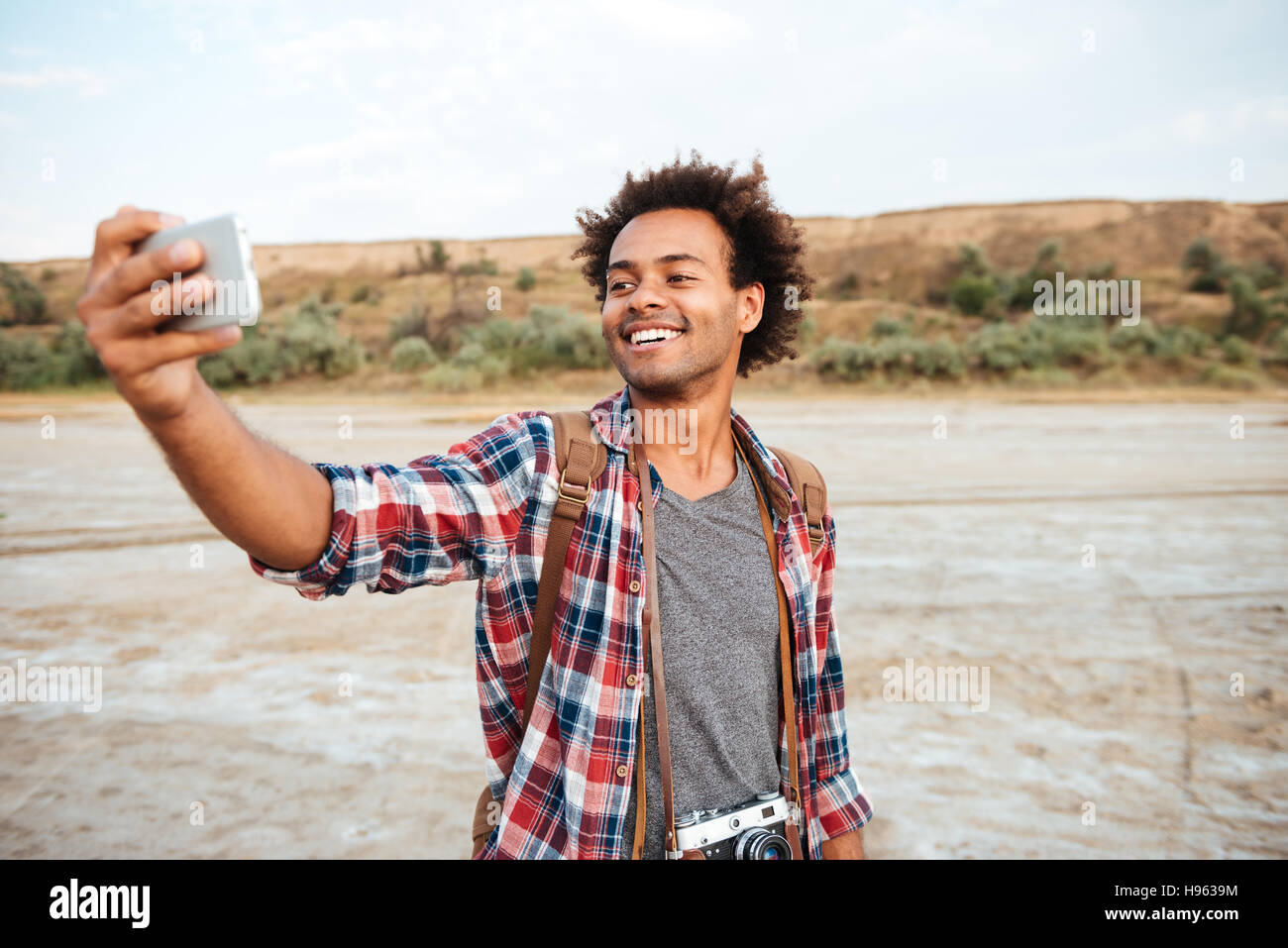 One Black Man Selfie High Resolution Stock Photography and Images Alamy