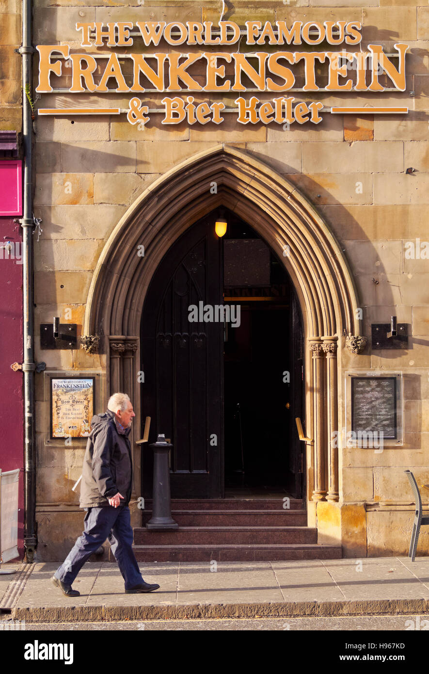 UK, Scotland, Lothian, Edinburgh, IV Bridge, Exterior view of