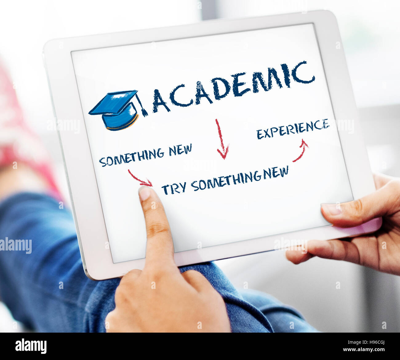 Academic Education Explore Knowledge Graphic Concept Stock Photo - Alamy