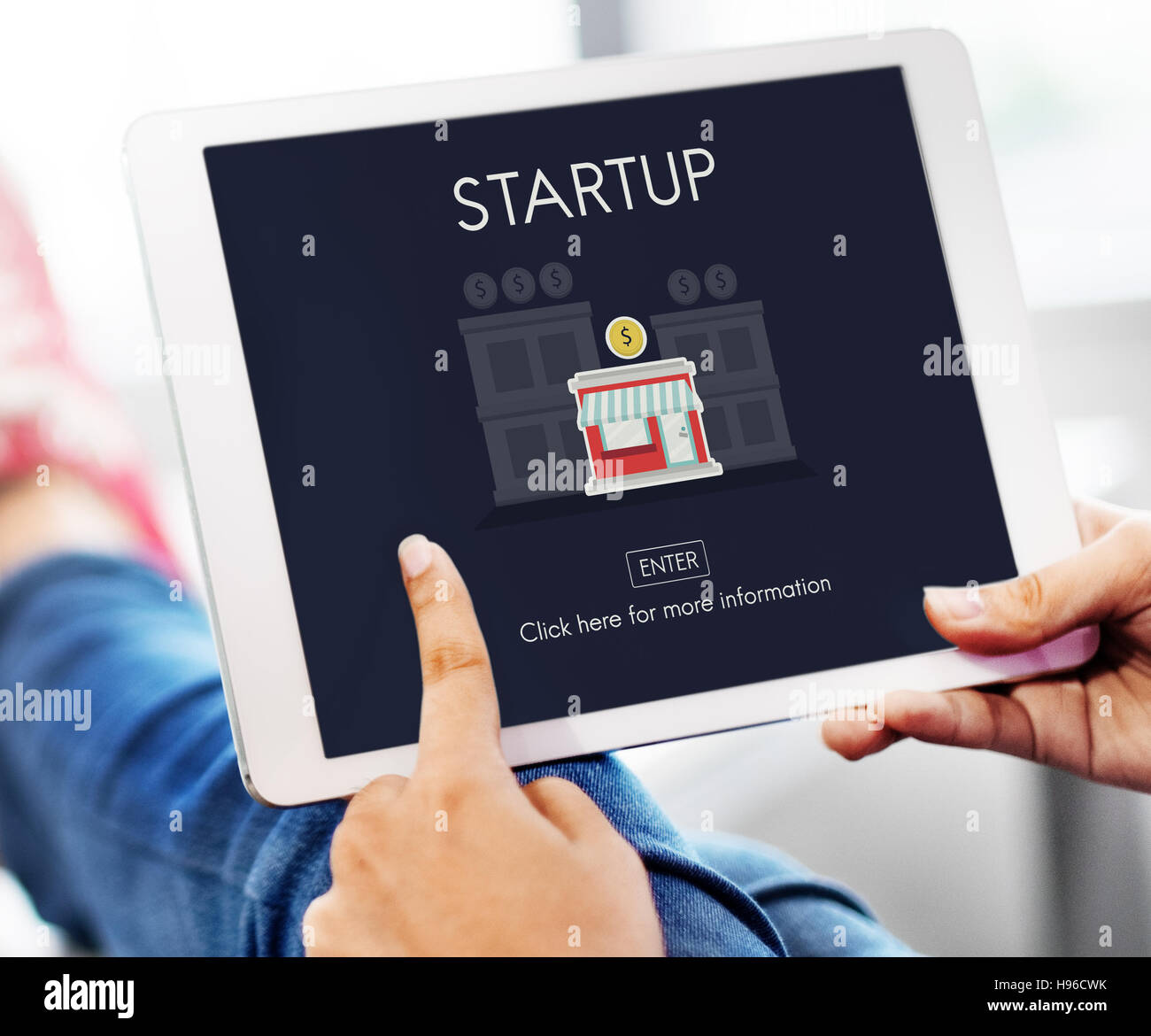 Startup New Business Strategy Invest Concept Stock Photo