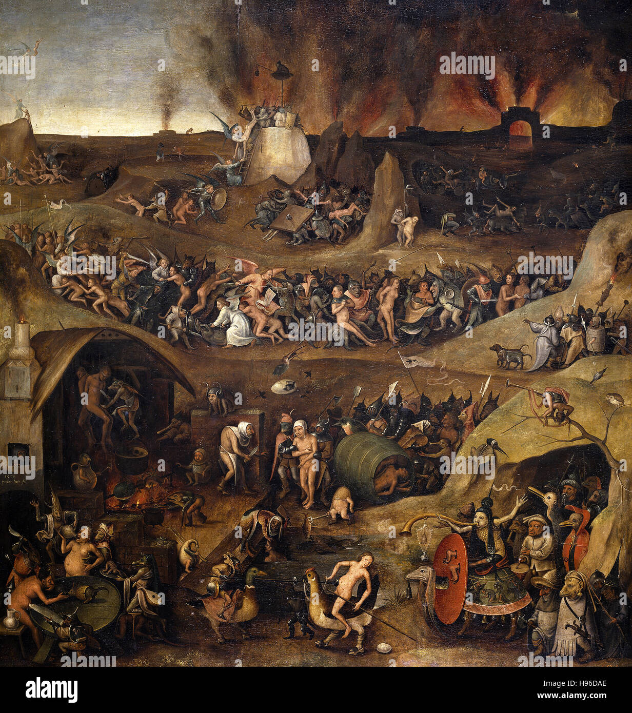 1570. Oil on panel. 86 x 82 cm. Museo Nacional del Prado, Madrid. P02095. Stock Photo