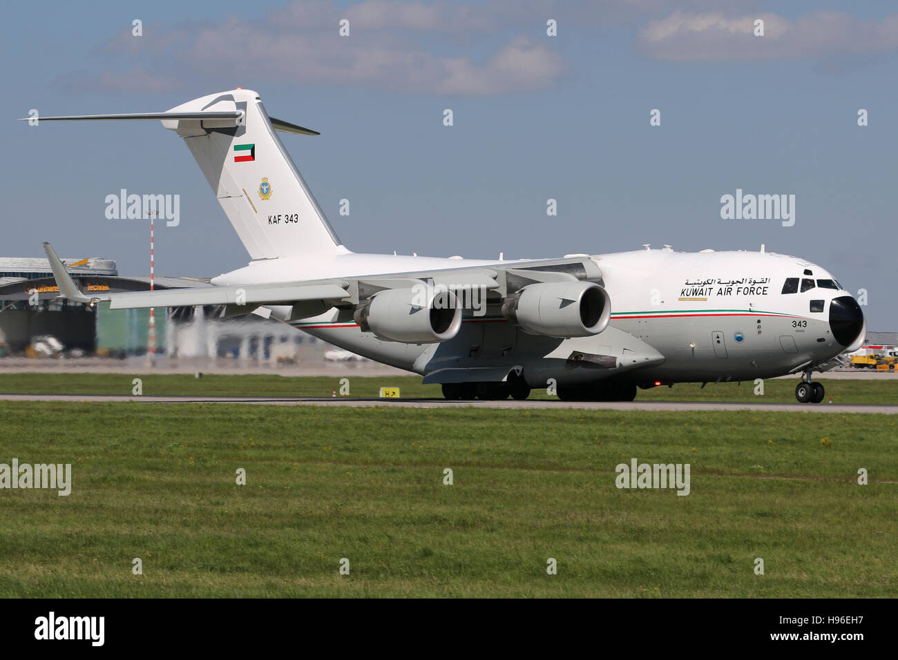 Stuttgart, Germany – May 05, 2016: Kuwait Air Force, Boeing C17 ...