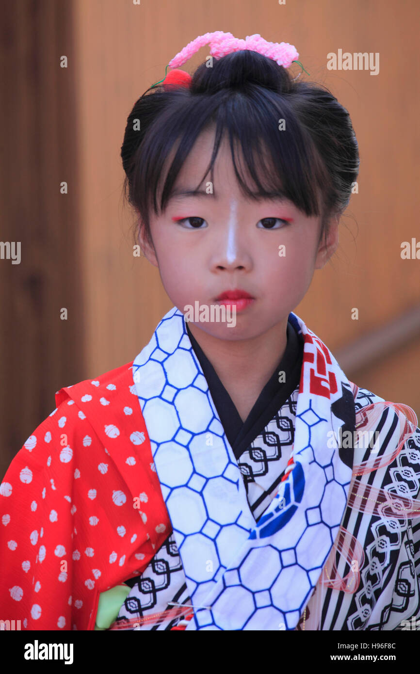Japan Kawagoe festival girl child people portrait Stock Photo Alamy Japan Kawagoe festival girl child people portrait Stock Photo Alamy