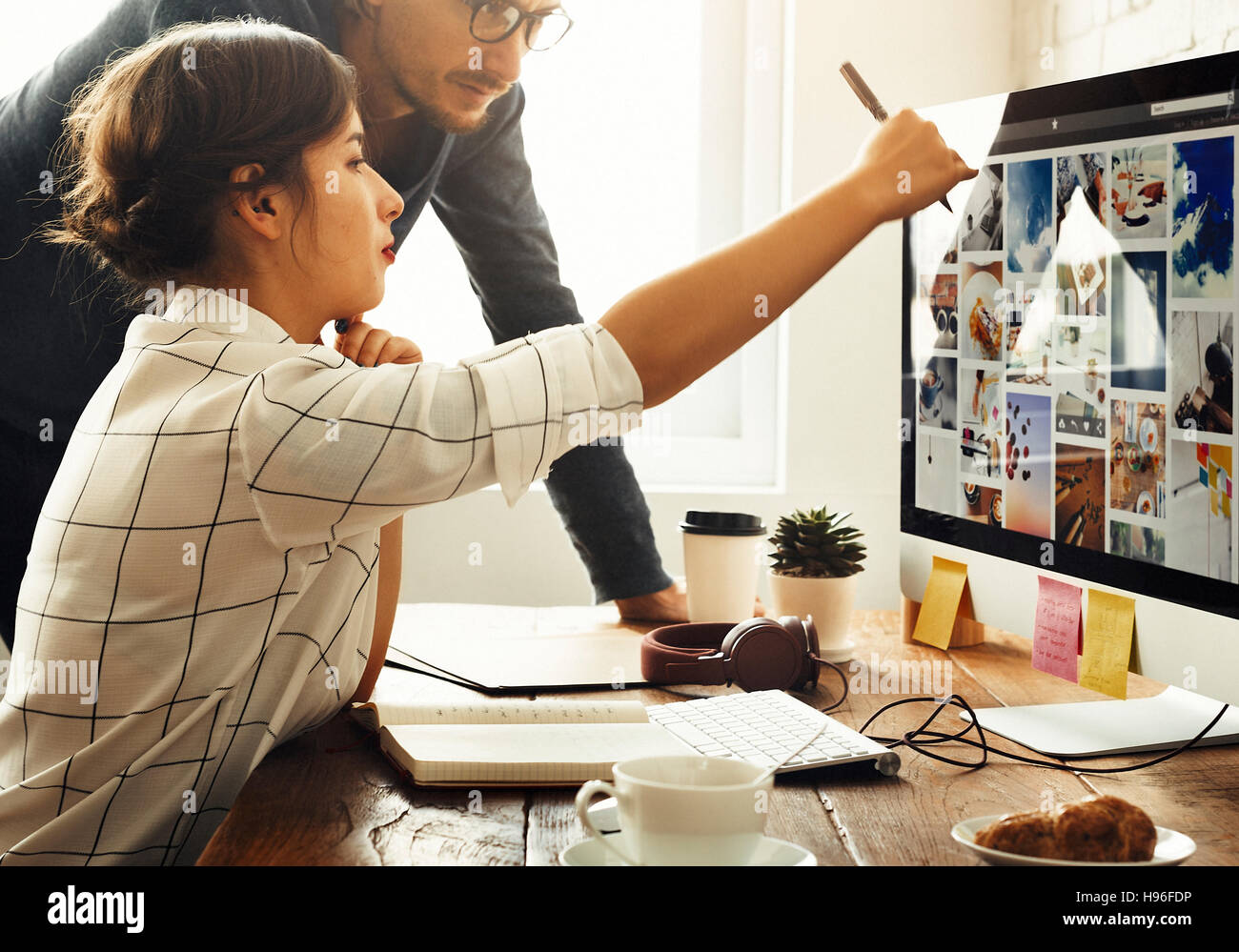 People Talking Discussion Meeting Support Teamwork Concept Stock Photo ...