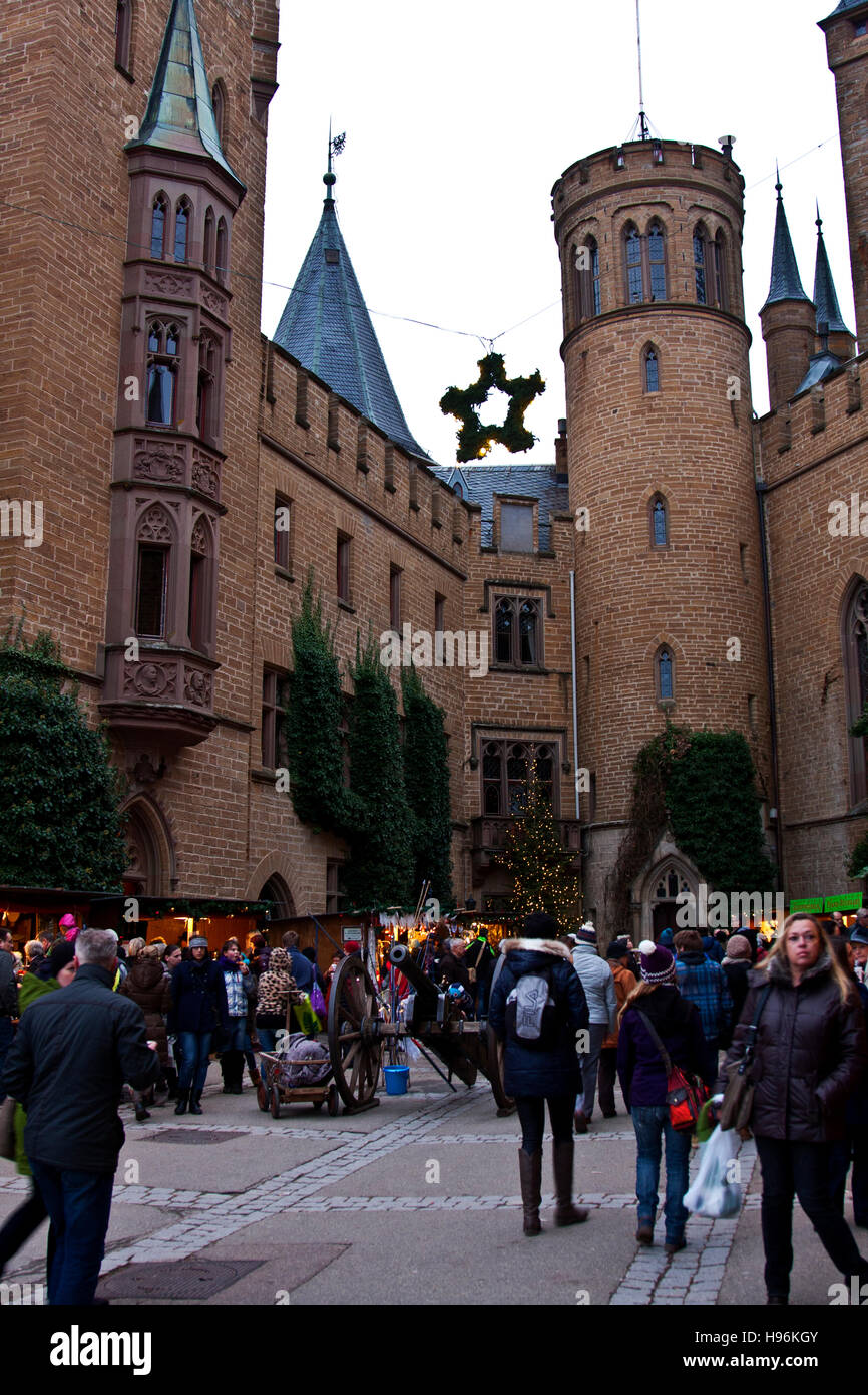 Hohenzollern Castle, Germany High Resolution Stock Photography and