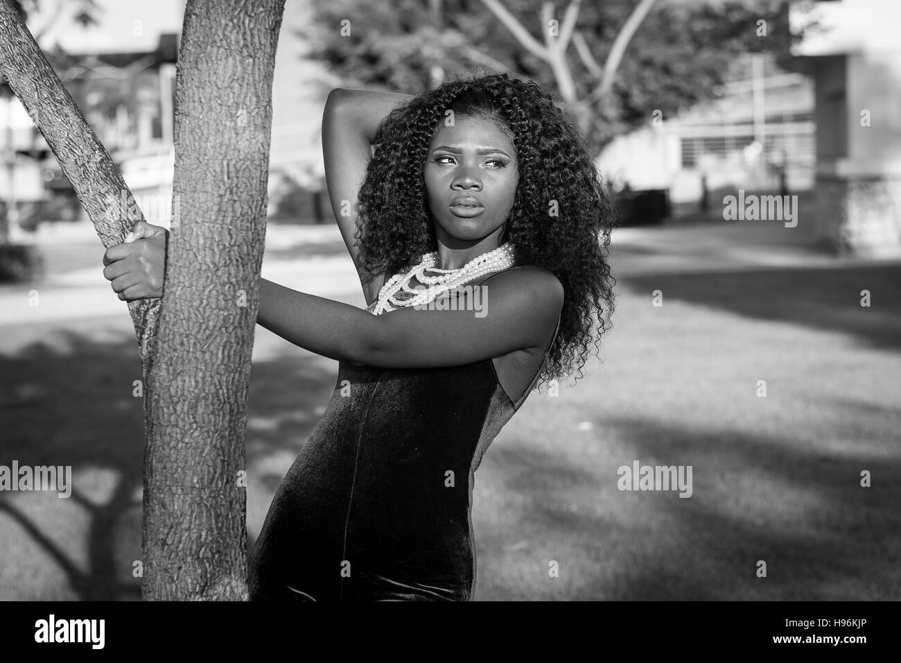 Barbados photoshoot Black and White Stock Photos & Images - Alamy