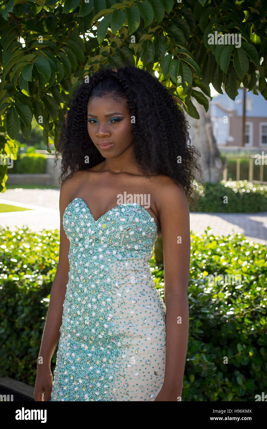 Beautiful Barbadian Model Doing A Photoshoot In Bridgetown Barbados