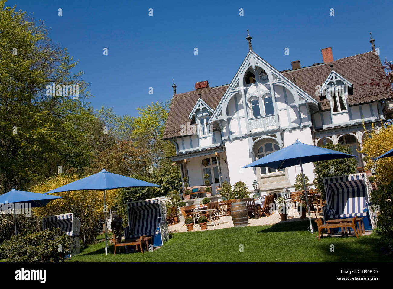 Hotel And Restaurant Barleben Seestrasse Street Konstanz Lake Stock Photo Alamy