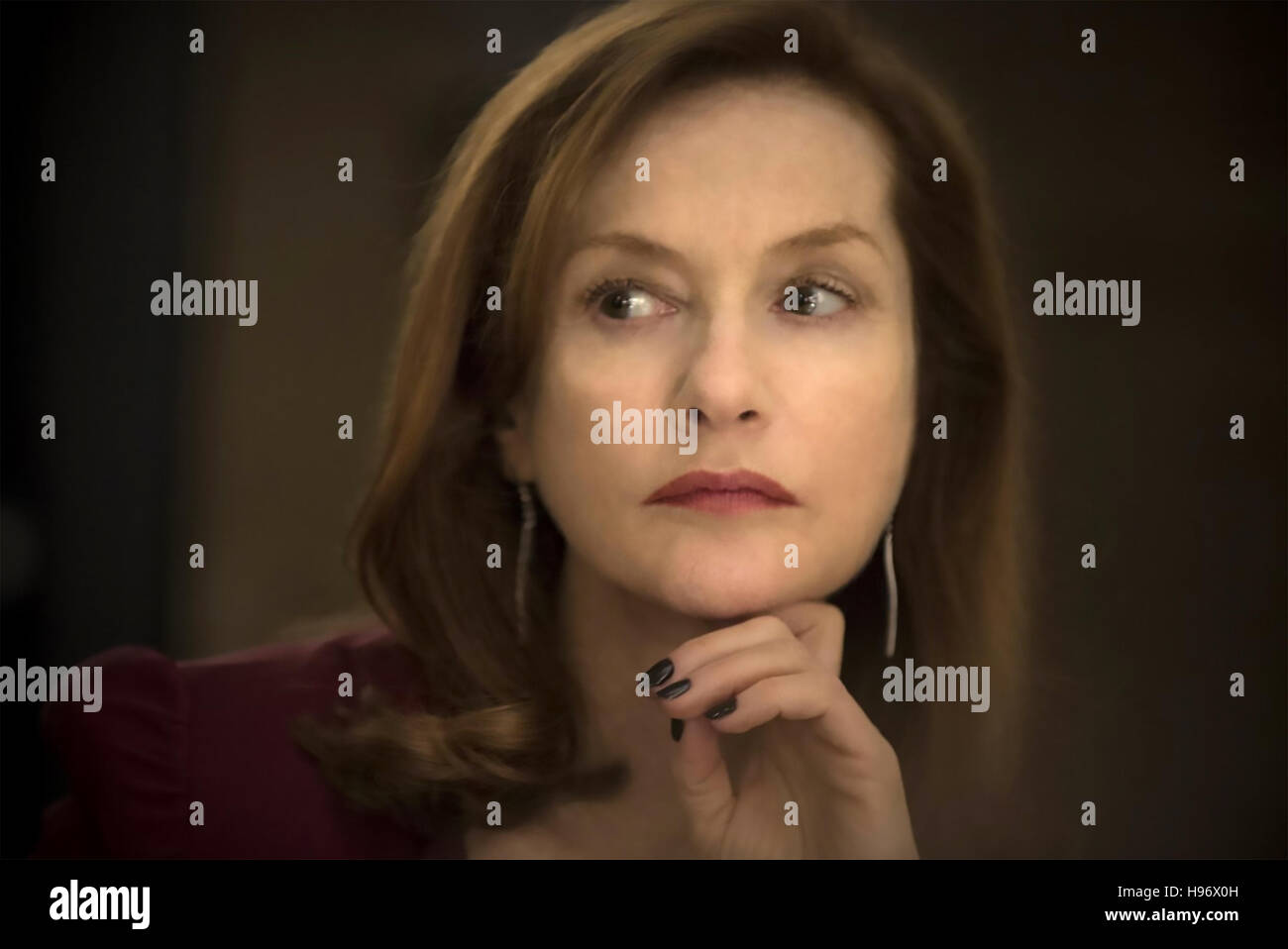 ELLE  2016 SBS Productions film with Isabelle Huppert Stock Photo