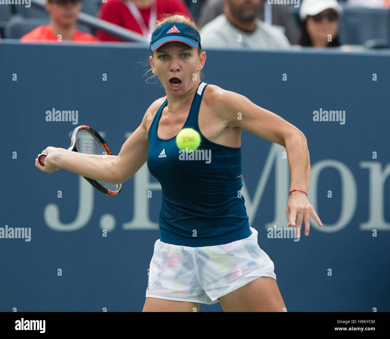 SIMONA HALEP (ROU) at the US Open 2016 Championships in Flushing Meadows,New York,USA Stock Photo