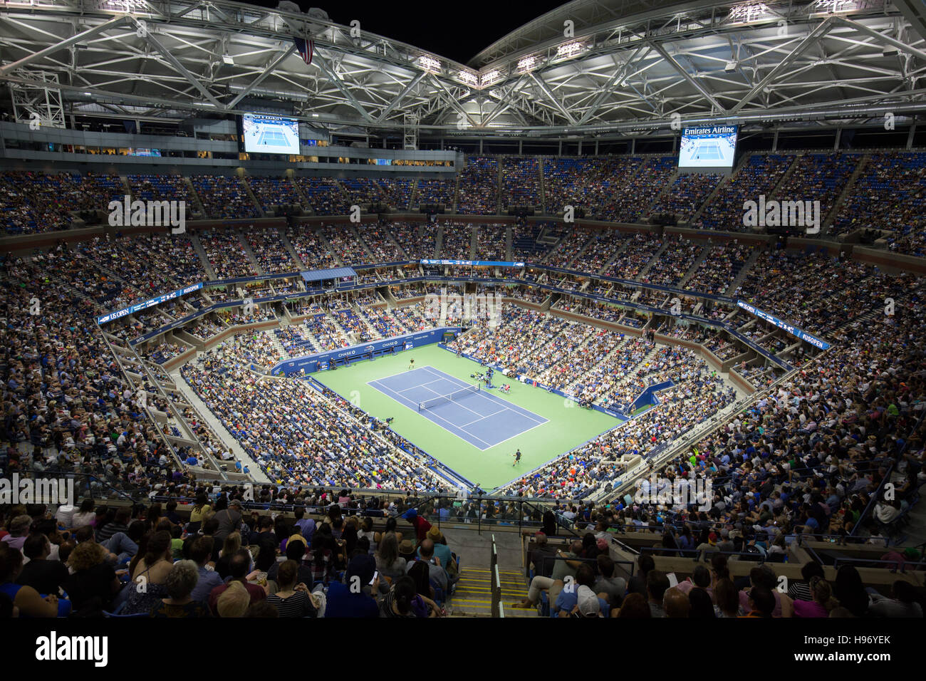 Ashe Stadium - US Open Tennis Foto de Stock Editorial - Imagem de povos, arena: 157303493