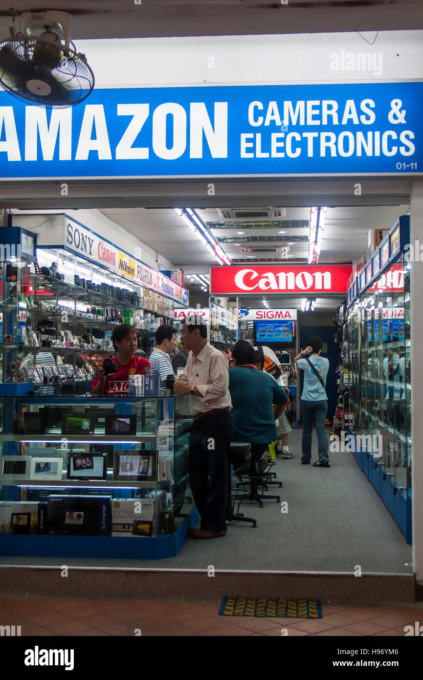 Camera and electronics shop Singapore Stock Photo Alamy