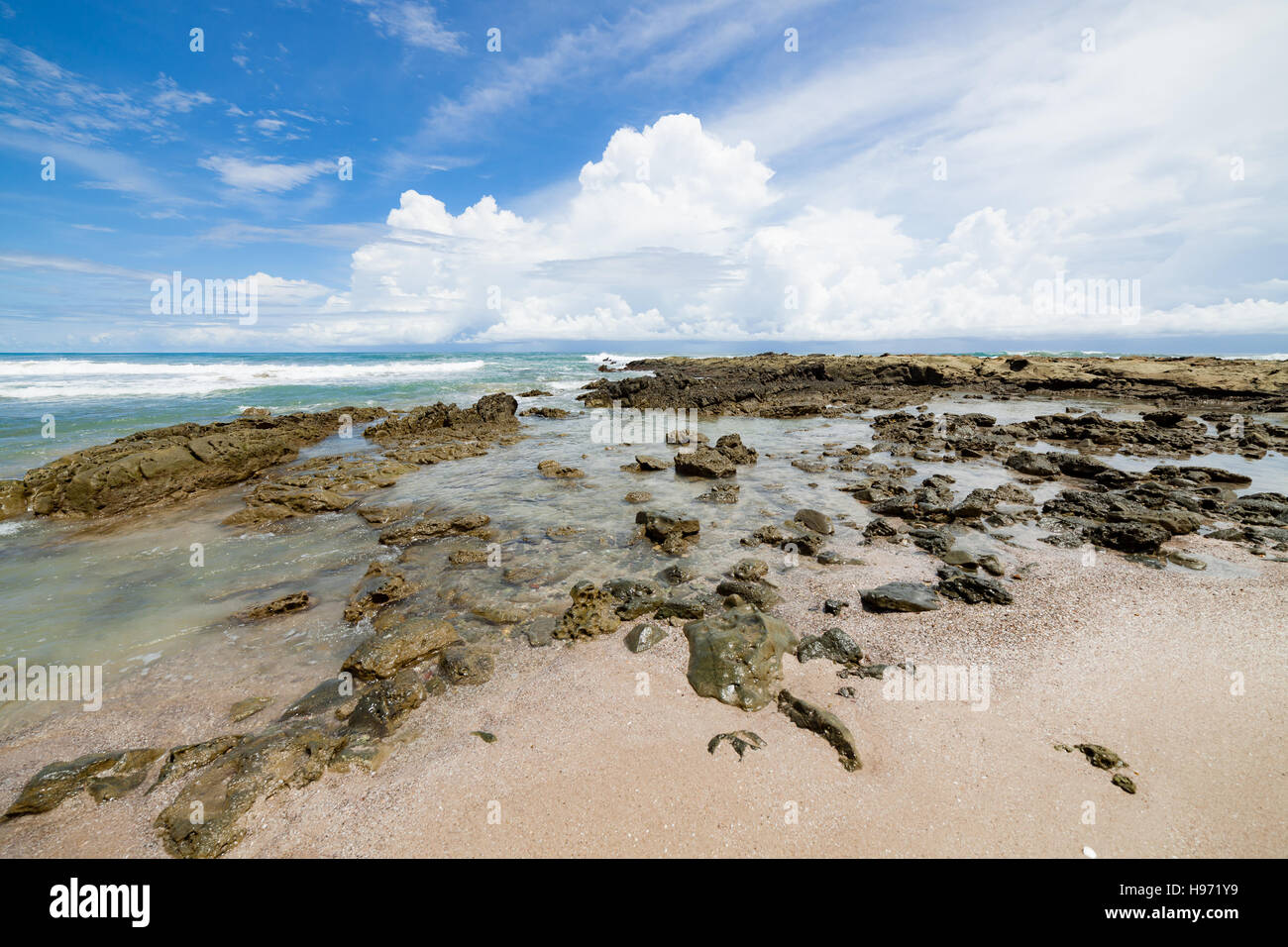 Tropical beach sunny day clear hi-res stock photography and images - Alamy