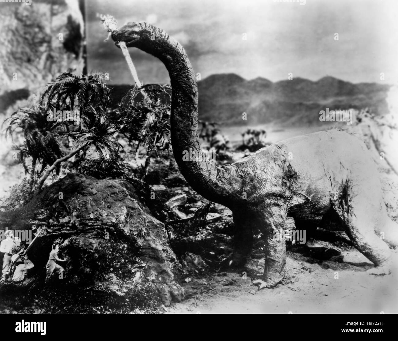 THE LOST WORLD 1925 First National Pictures film Stock Photo