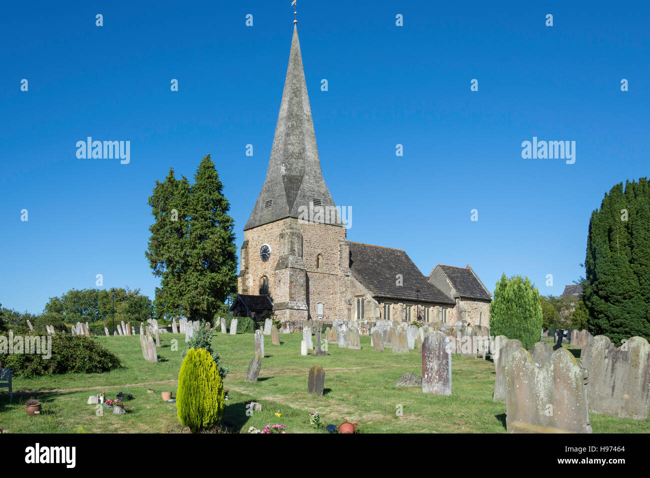 St.Mary's Church, East Street, Billingshurst, West Sussex, England, United Kingdom Stock Photo