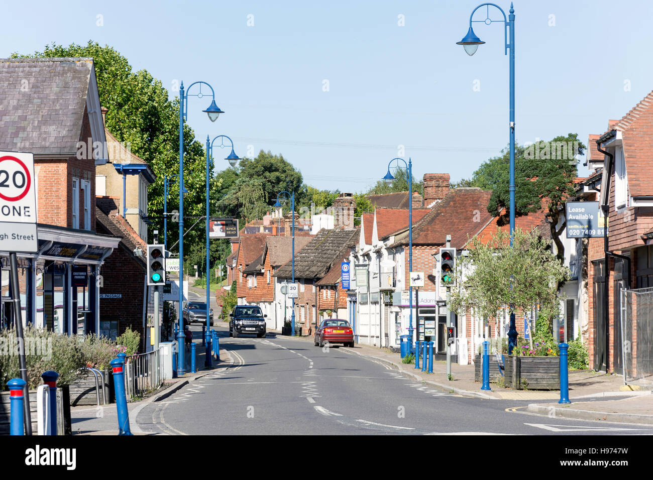 High Street, Billingshurst, West Sussex, England, United Kingdom Stock