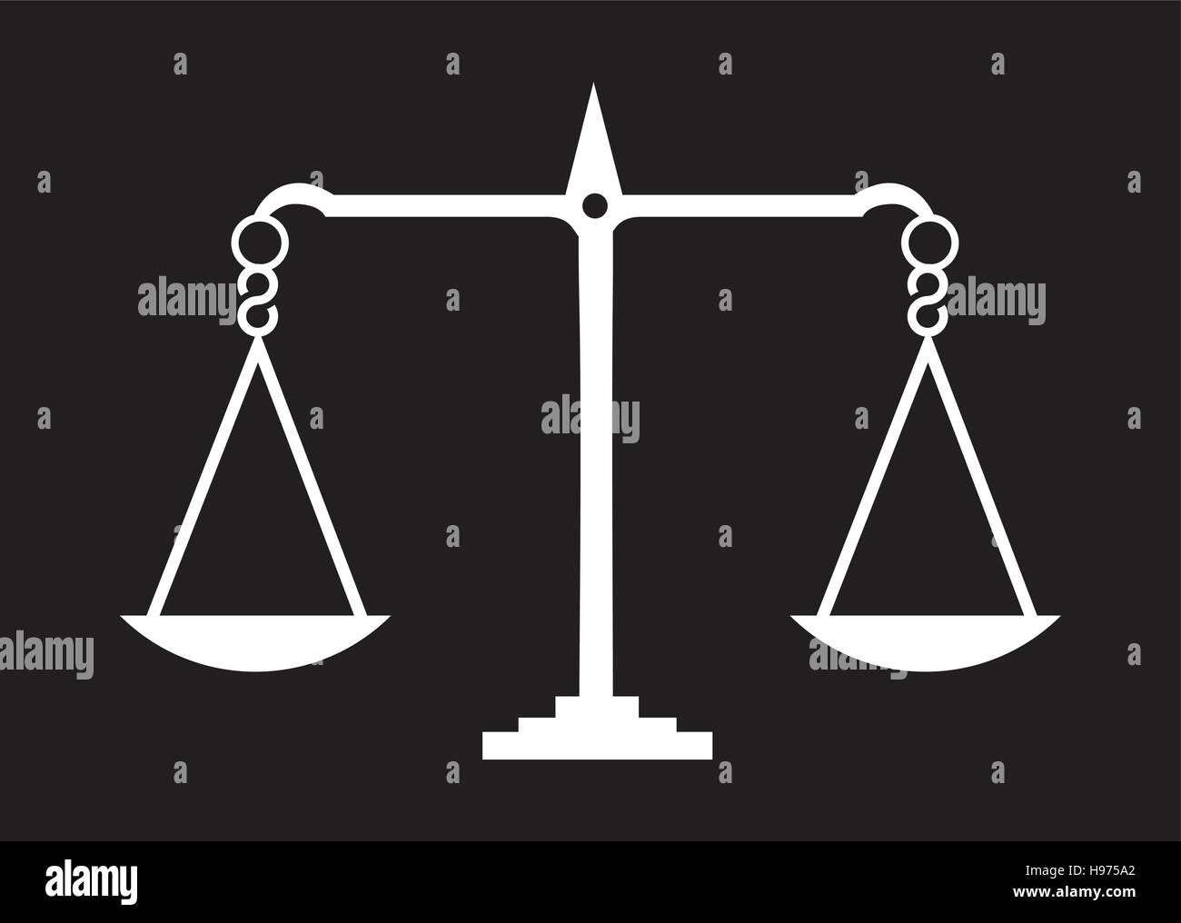 scales of justice Black Stock Vector Image & Art Alamy