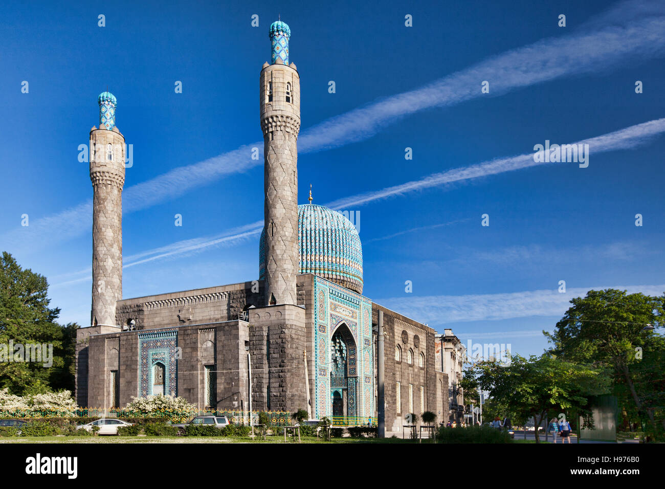 Mosque in St.Petersburg. Russia Stock Photo