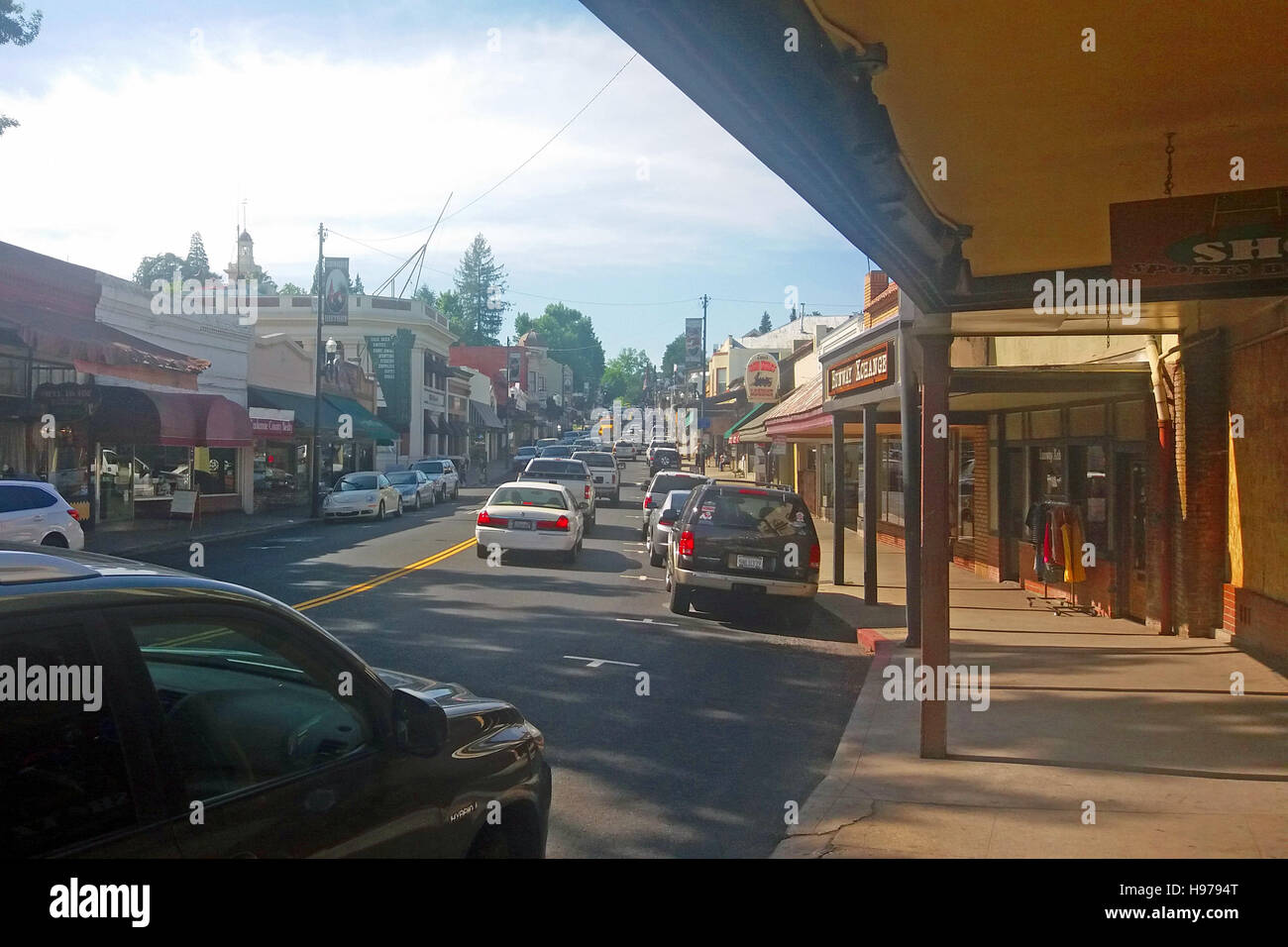 Sonora, California. Main street of this old California Gold Rush town