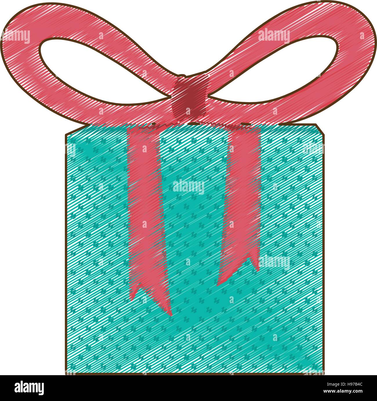 gift box with bow icon image vector illustratoin design Stock Vector ...