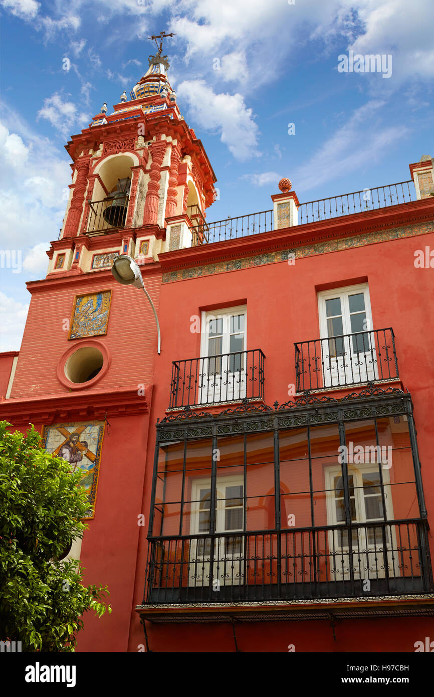 Seville parroquia de la O church in Spain at Triana of Sevilla ...