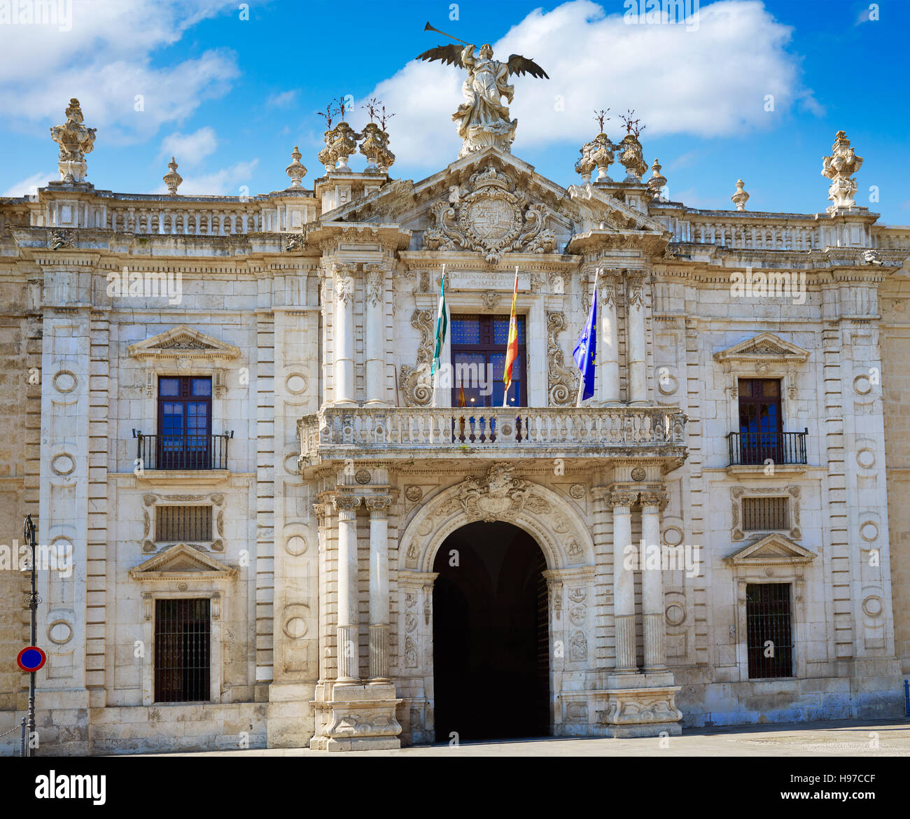 Universidad de Sevilla university of Seville in Andalusia Spain Stock Photo