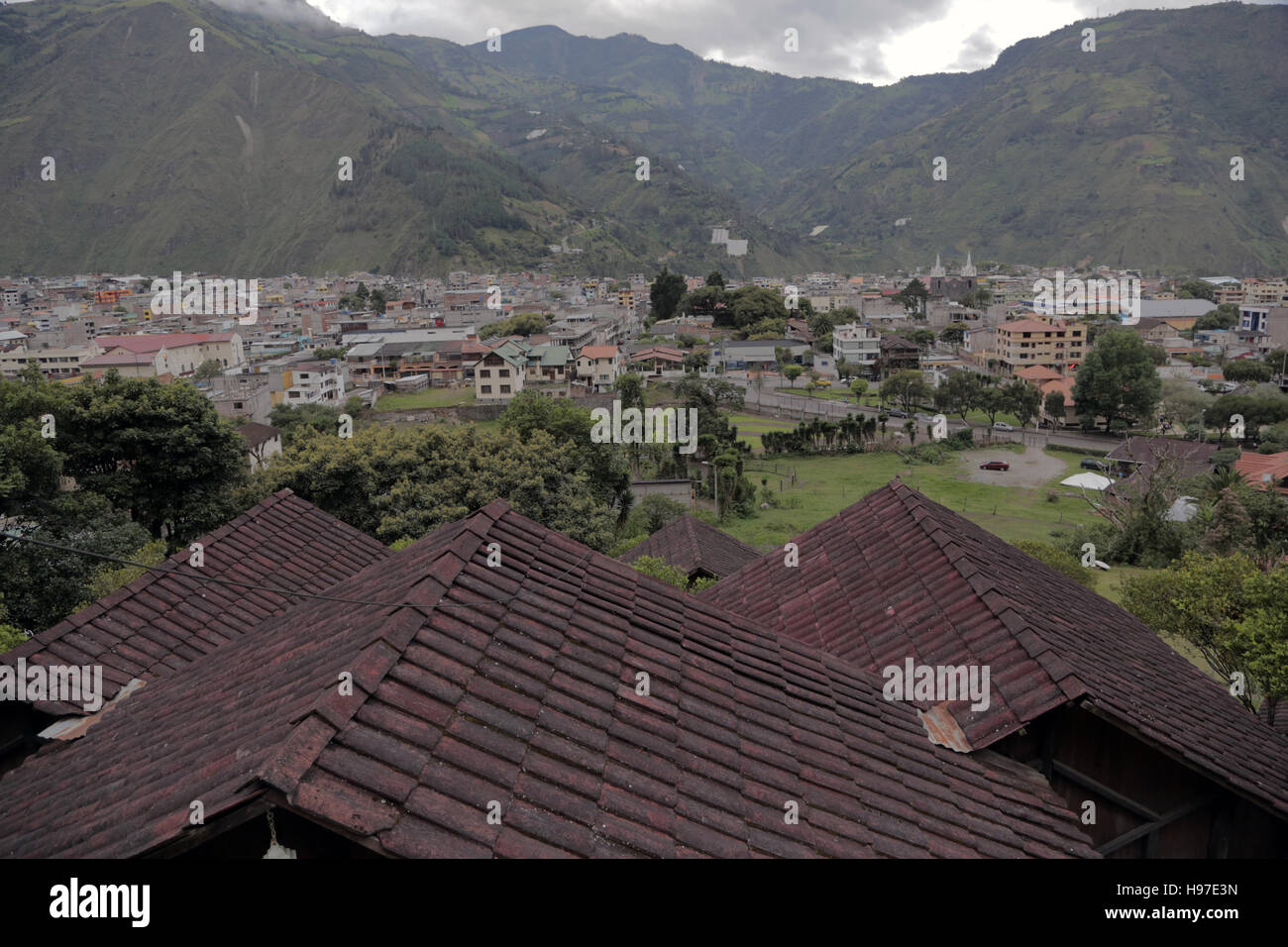 Ecuador, amazon, Banos Stock Photo Alamy