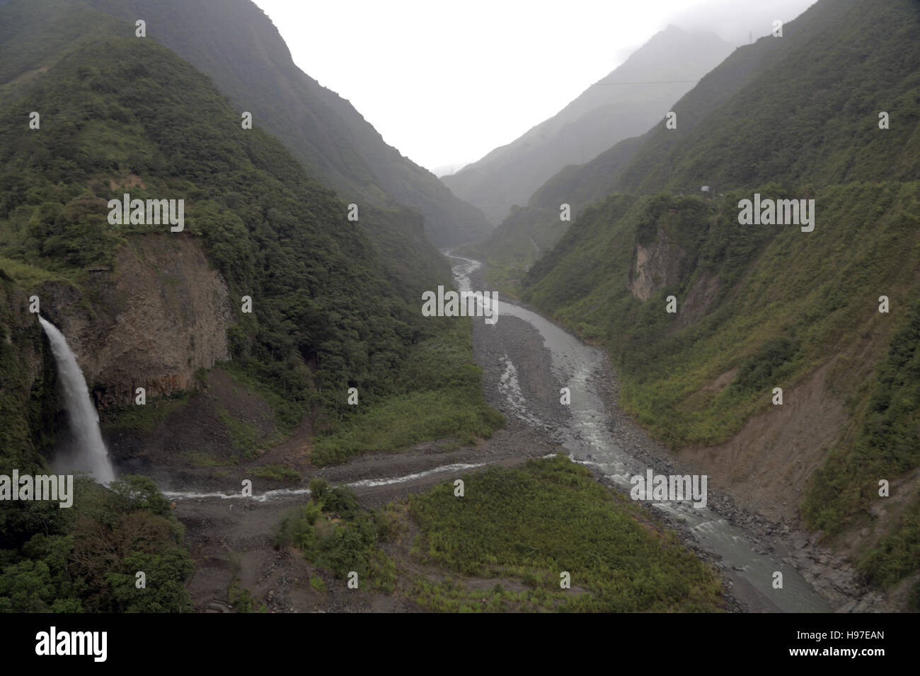 Ecuador, amazon, Banos Stock Photo Alamy