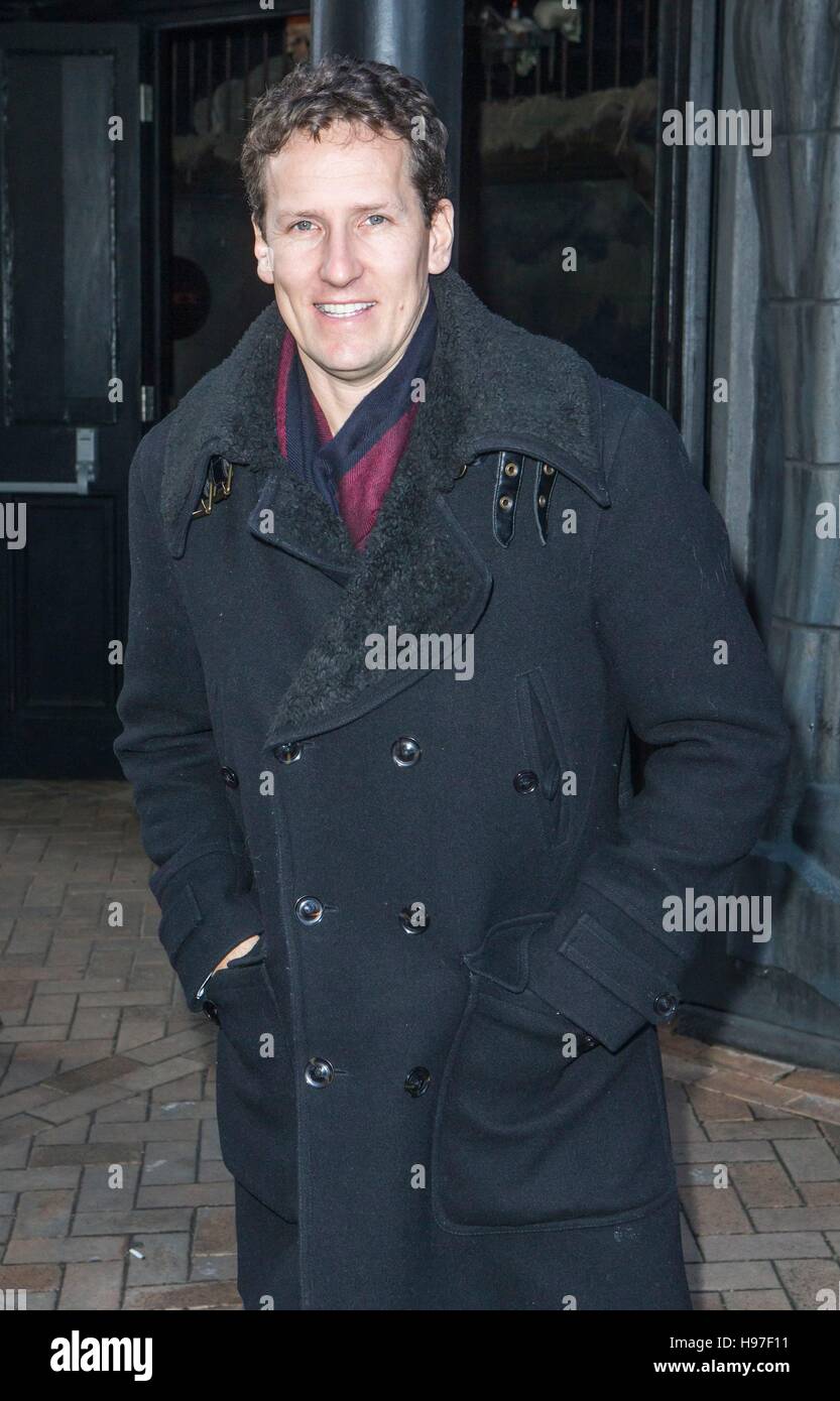 Strictly Come Dancing contestant Brendan Cole arrives at the Tower Ballroom, Blackpool, ahead of this weekend's show. Stock Photo